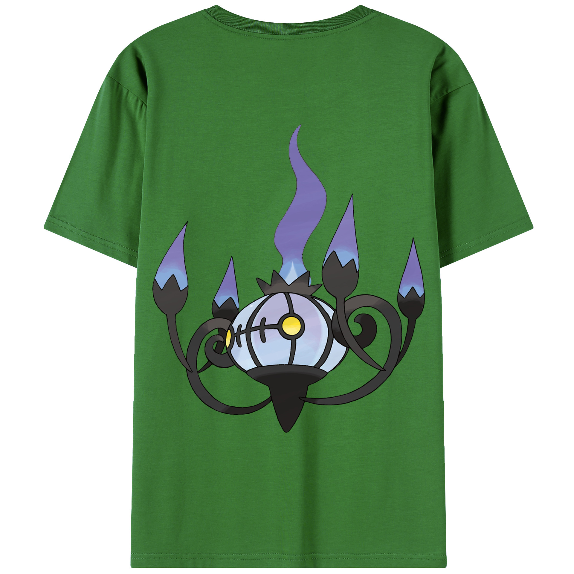 （画像用） ポケットモンスター Pokémon レディース半袖Tシャツ(バックプリント)